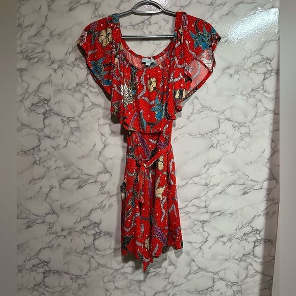 Veronica M Off the Shoulder
Stretch Floral Romper Size S - Picture 2 of 7